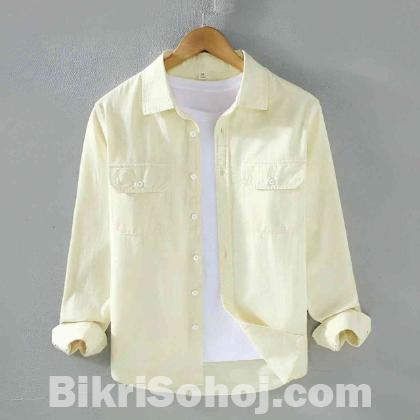 Full sleeve double pocket Shirt